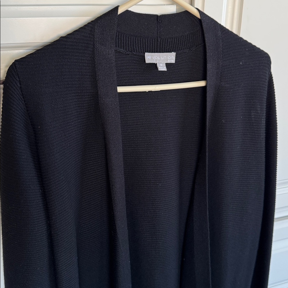 Evolution by Cyrus Black Knit Cardigan - Picture 4 of 8